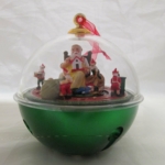 Sfera Albero di Natale con Babbo Natale