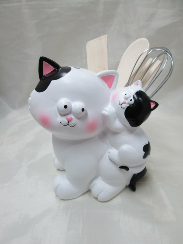 Porta utensili gatto
