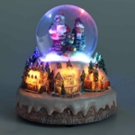 Paesaggio di natale con sfera - immagine 2