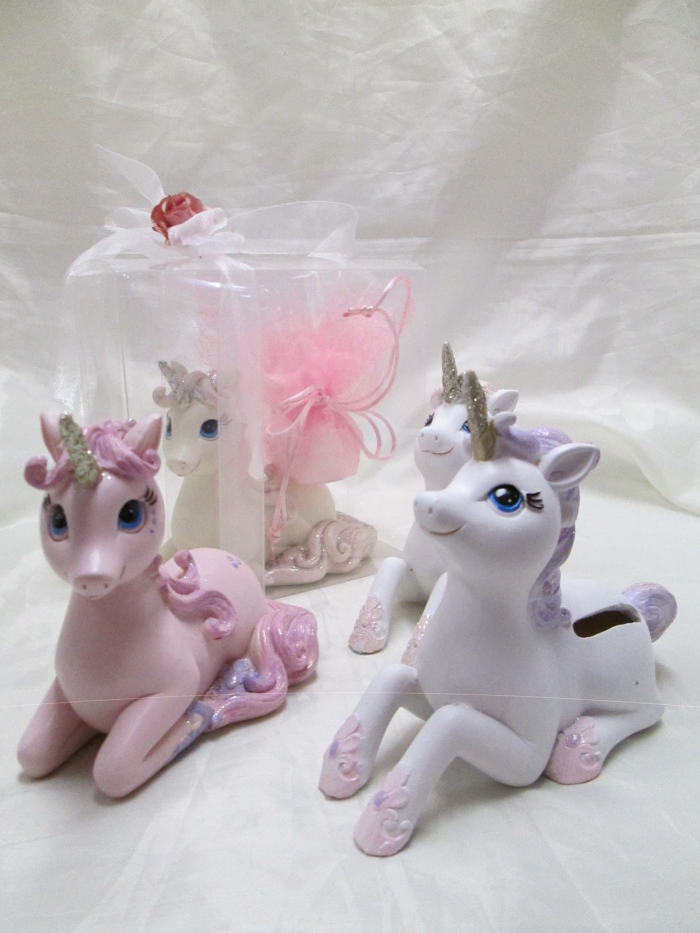 Unicorno salvadanaio bomboniera