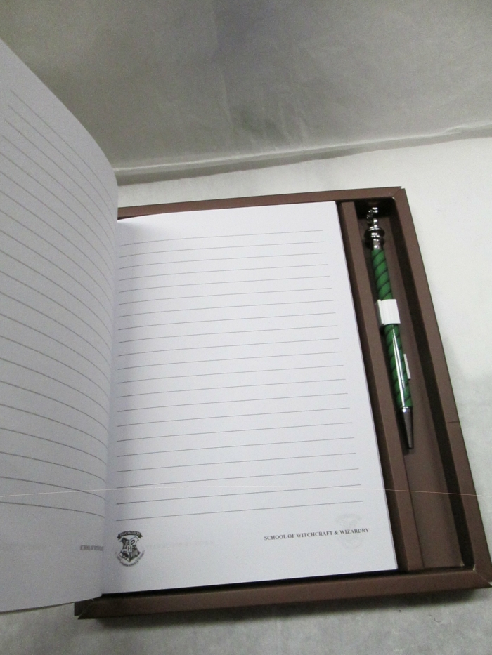 Set quaderno e biro Serpeverde - immagine 3