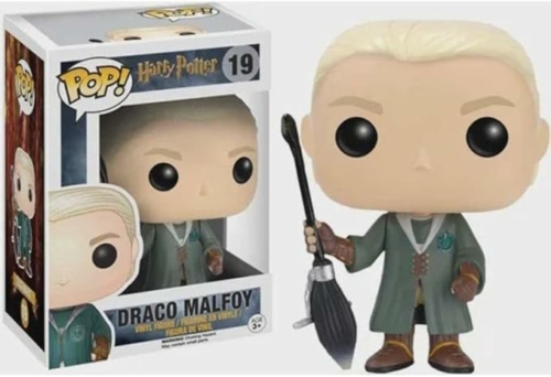 funko pop draco malfoi numero 19